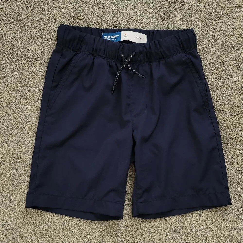Old Navy Boys Grey Quick Dry Shorts Size Small 6-7